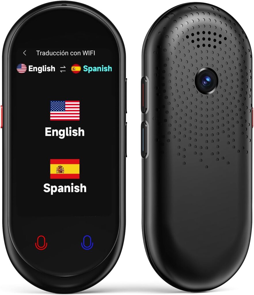 3-in-1 AI Translator Recorder, Language Translator Device, NO FEE For Translate & Transcribe With APP, 140 Language Translator, Online/Offline/Video/Photo Translation For Meeting Lecture Travel - View #7