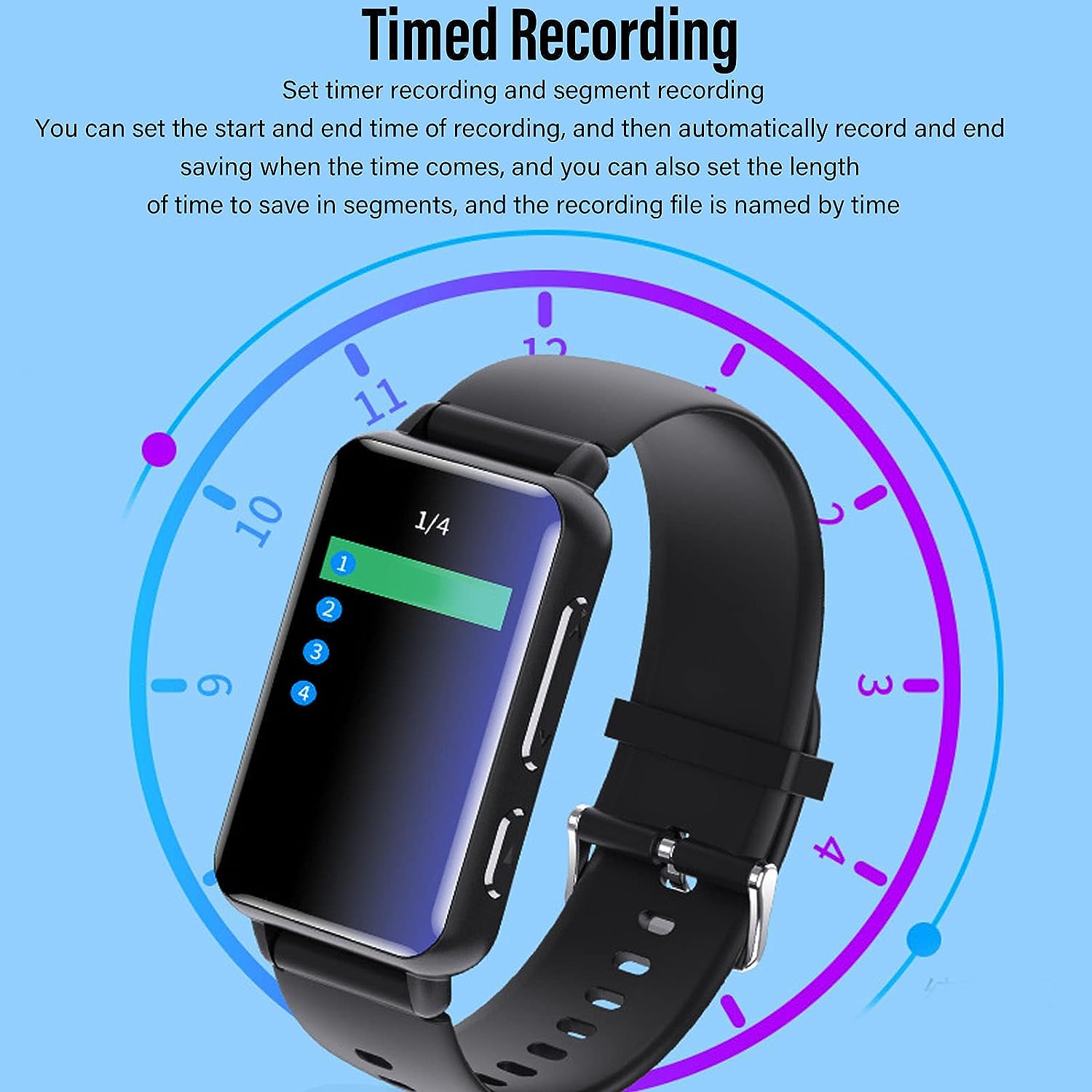 Voice Recorder Watch Review